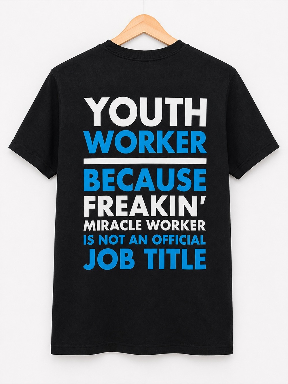 Black Youth Worker Graphic Tee